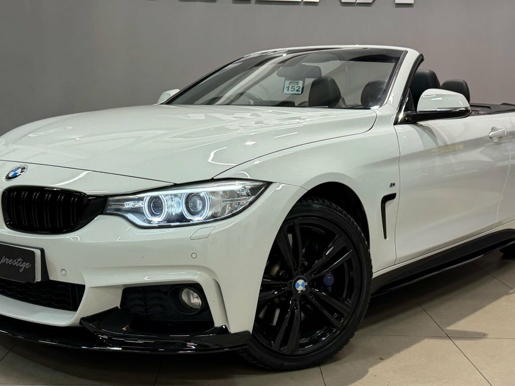 BMW 4 Series 3L M Sport White #6