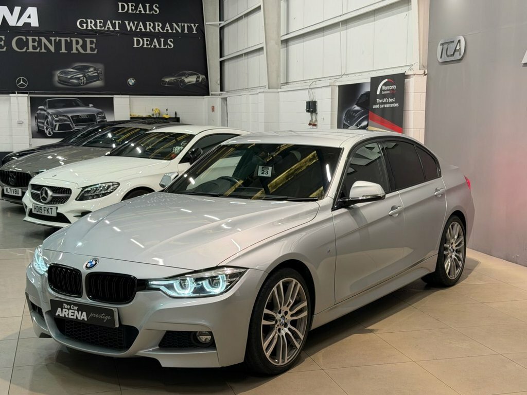 BMW 3 Series Xdrive M Sport - Heated Leather, Parking Sensors, Black #2
