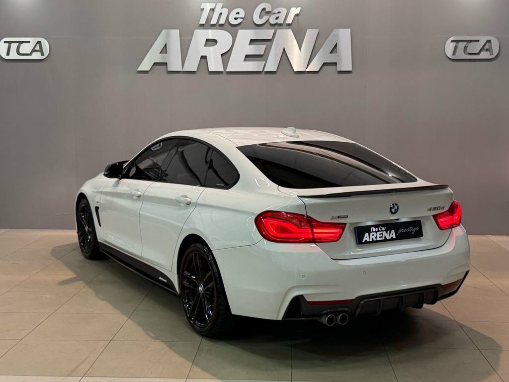 BMW 4 Series Gran Coupe 3L M Sport White #5