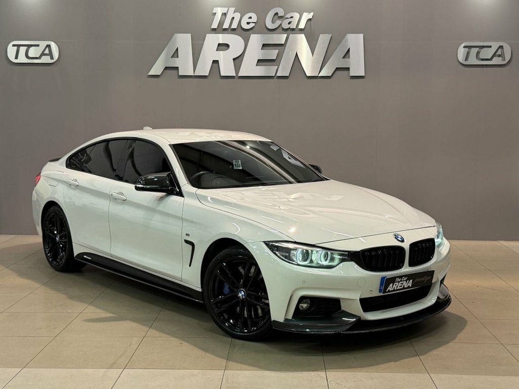 BMW 4 Series Gran Coupe 3L M Sport White