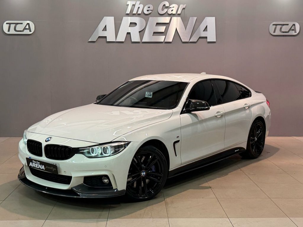 BMW 4 Series Gran Coupe 3L M Sport White #2