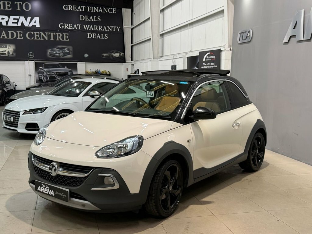 Vauxhall Adam 1.4L Rocks Air BG15YRK White #3