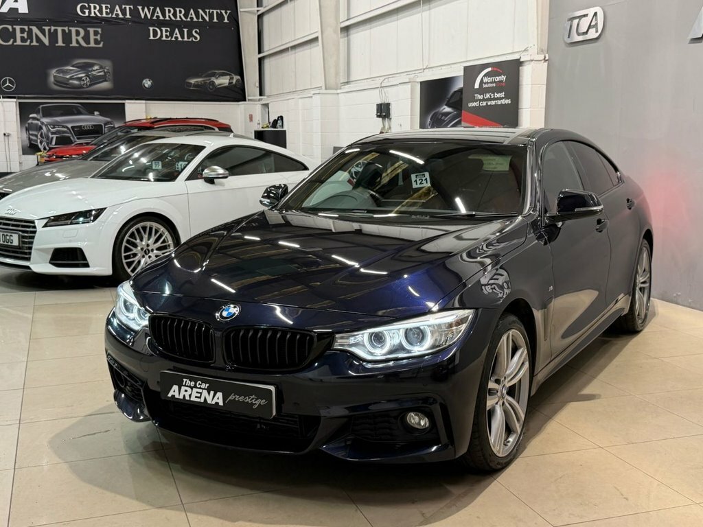 BMW 4 Series Gran Coupe 3L M Sport AY65JFN Black #6