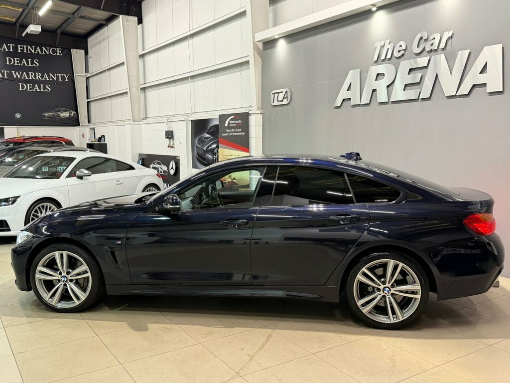 BMW 4 Series Gran Coupe 3L M Sport AY65JFN Black #5