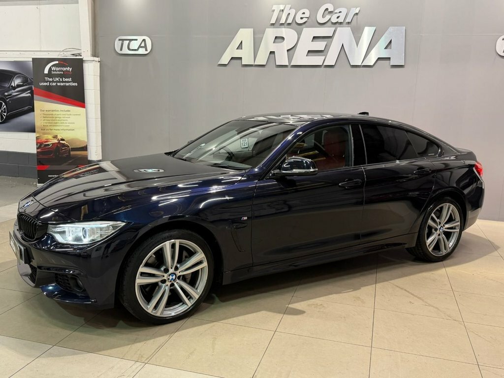 BMW 4 Series Gran Coupe 3L M Sport AY65JFN Black #3