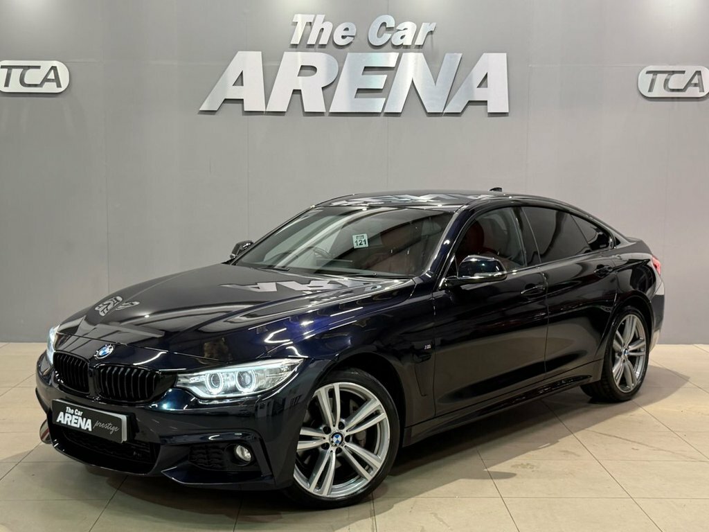BMW 4 Series Gran Coupe 3L M Sport AY65JFN Black #2