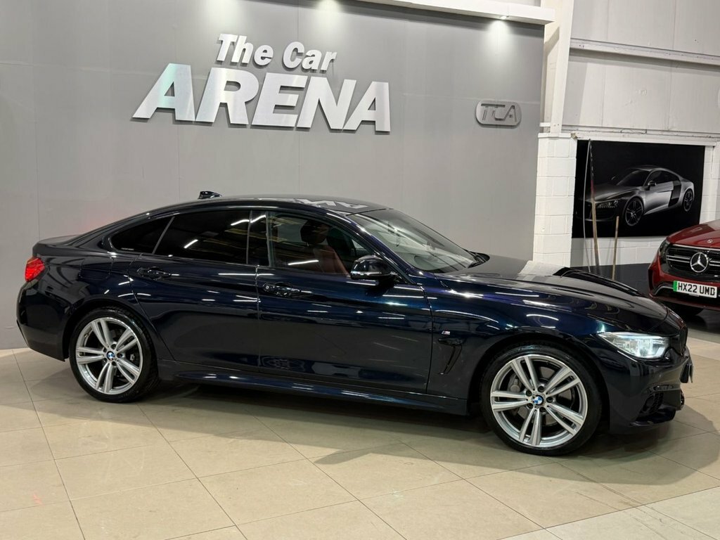 BMW 4 Series Gran Coupe 3L M Sport AY65JFN Black #4