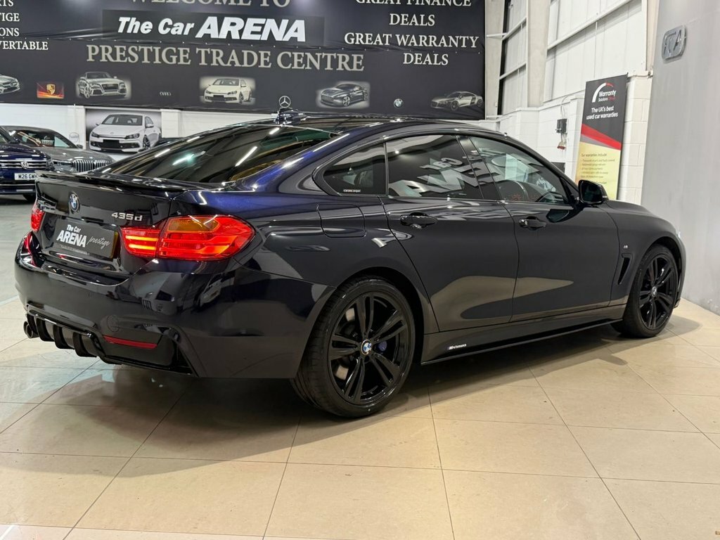 BMW 4 Series Gran Coupe 3L M Sport MF16DZG Black #6