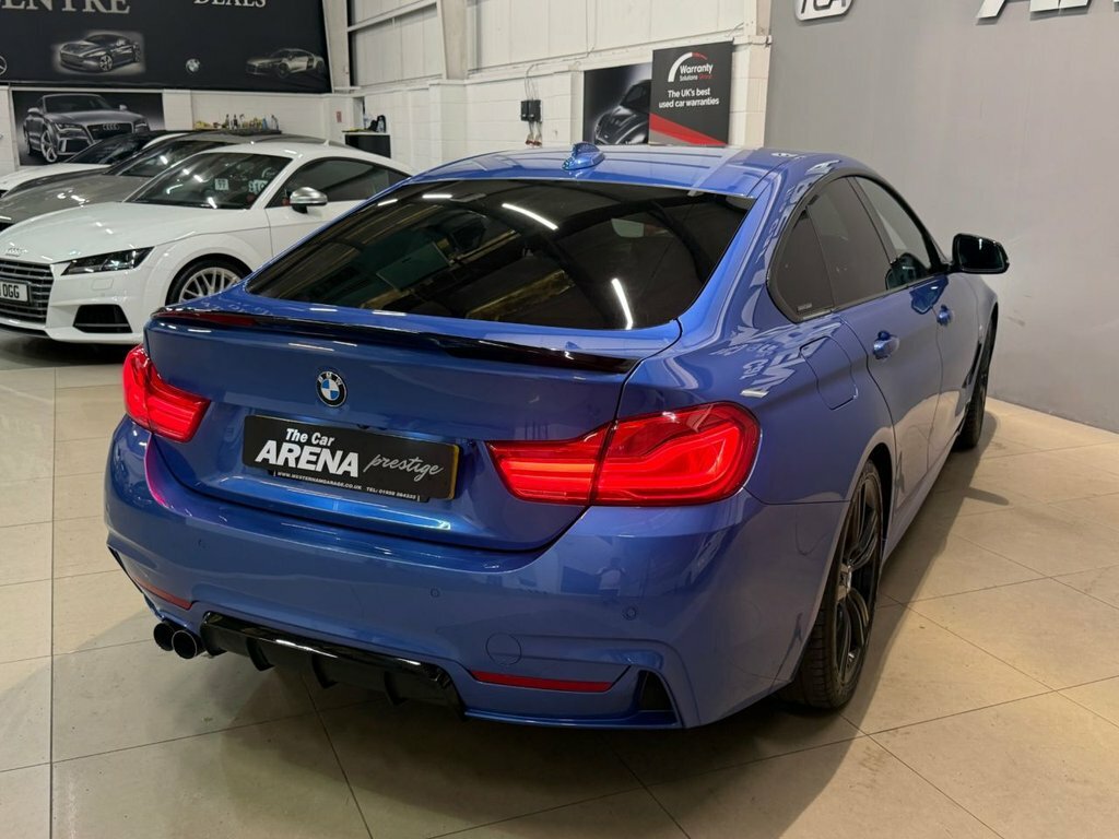 BMW 4 Series Gran Coupe 2L M Sport Blue #6