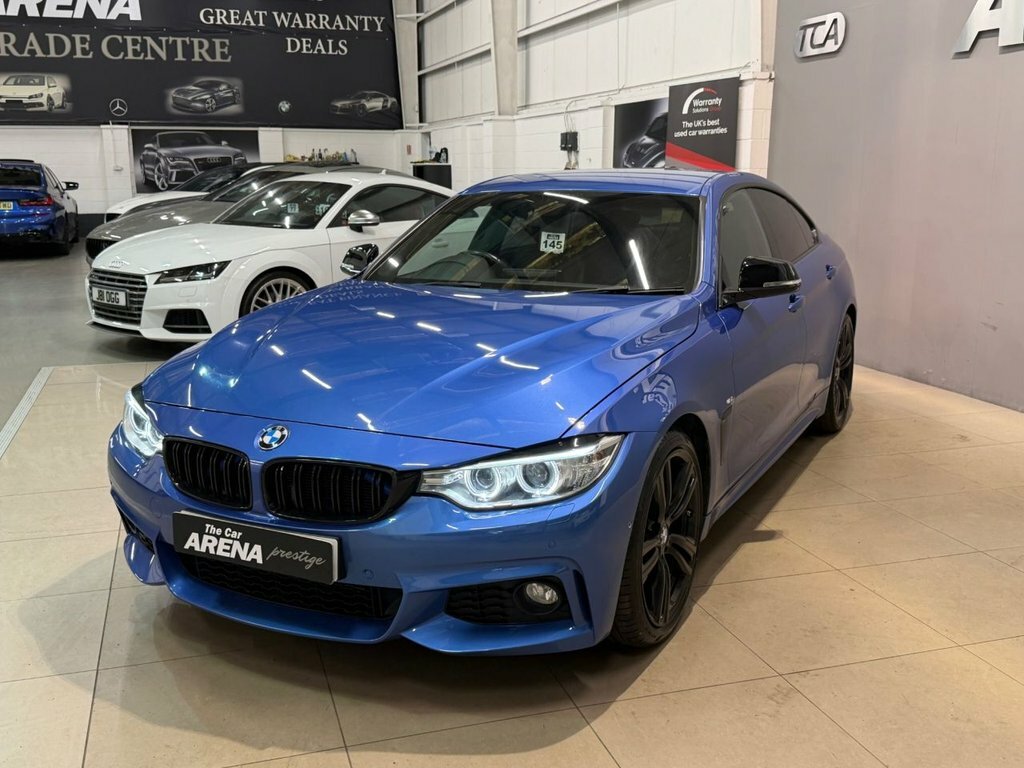 BMW 4 Series Gran Coupe 2L M Sport Blue #4