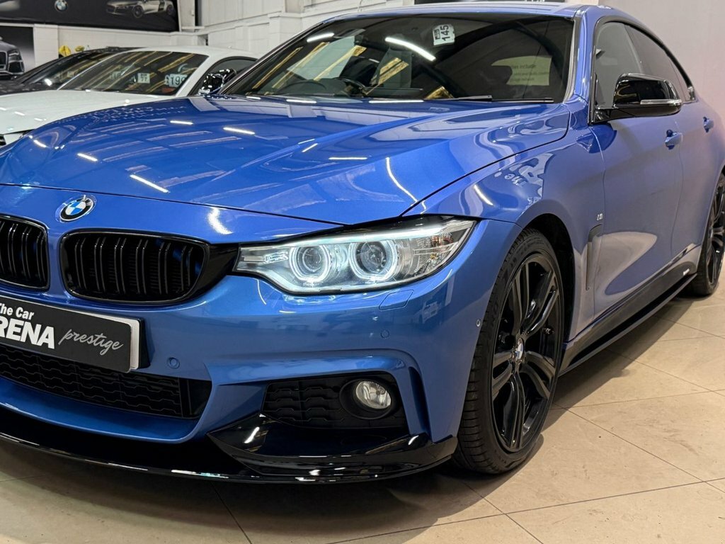 BMW 4 Series Gran Coupe 2L M Sport LT64MLN Blue #3