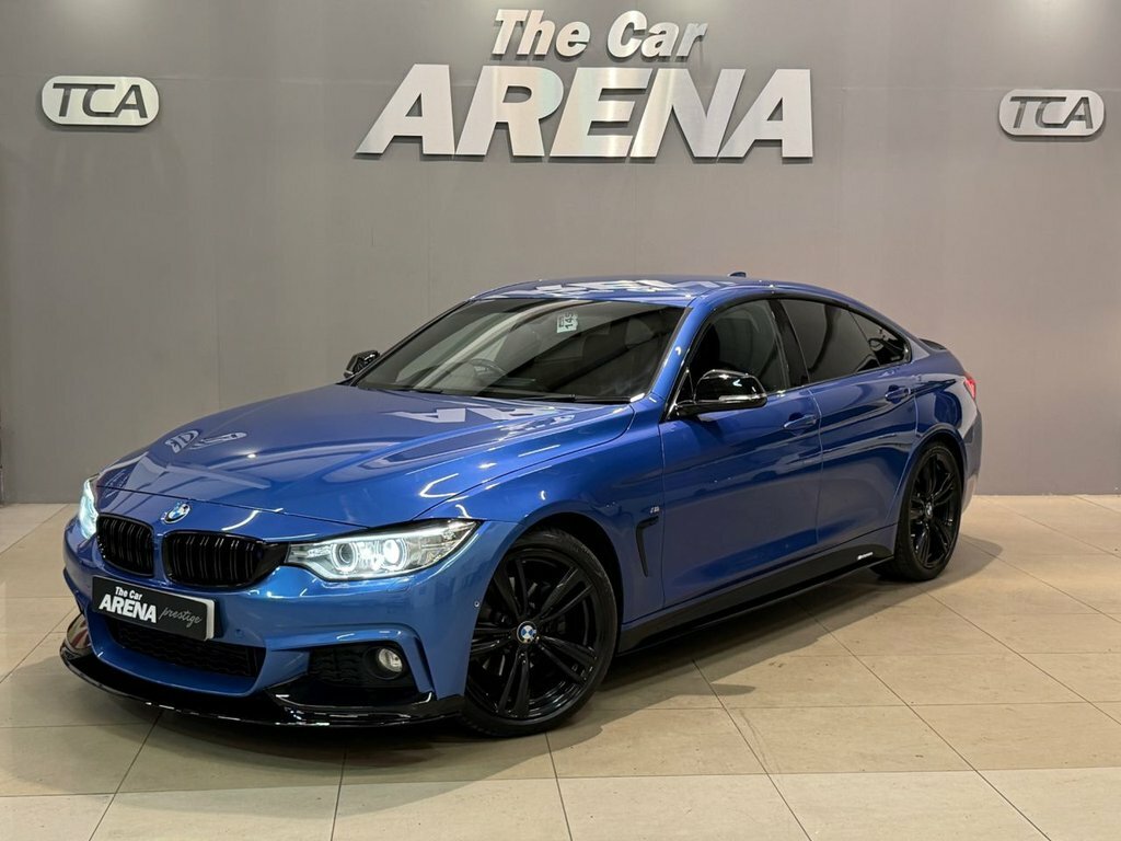 BMW 4 Series Gran Coupe 2L M Sport LT64MLN Blue #2