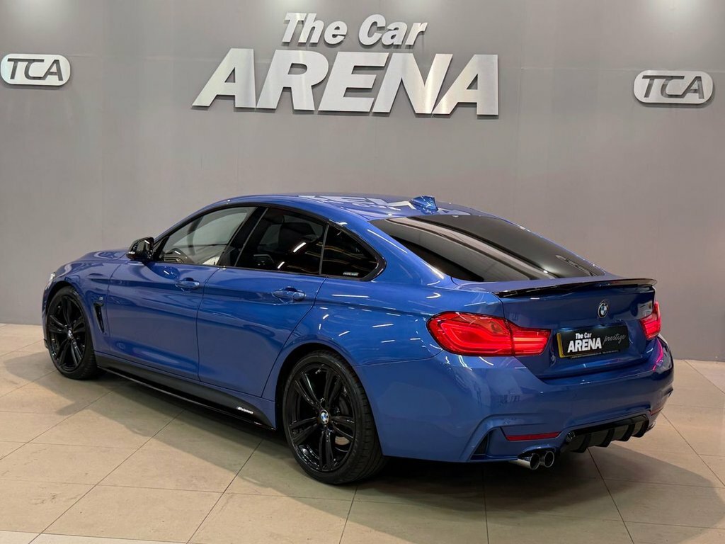 BMW 4 Series Gran Coupe 2L M Sport LT64MLN Blue #4