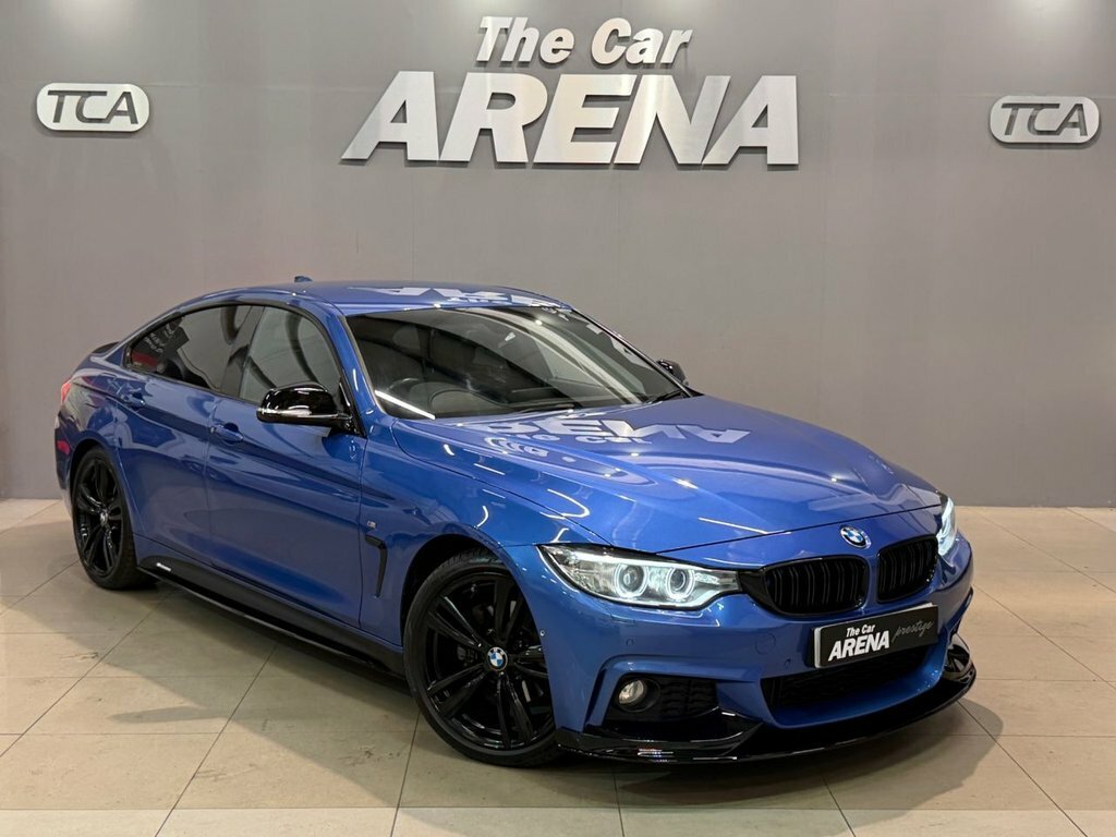 BMW 4 Series Gran Coupe 2L M Sport LT64MLN Blue
