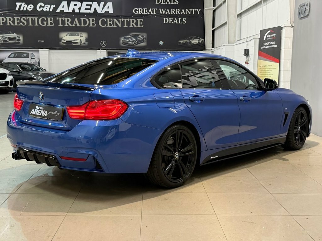 BMW 4 Series Gran Coupe 2L M Sport LT64MLN Blue #5