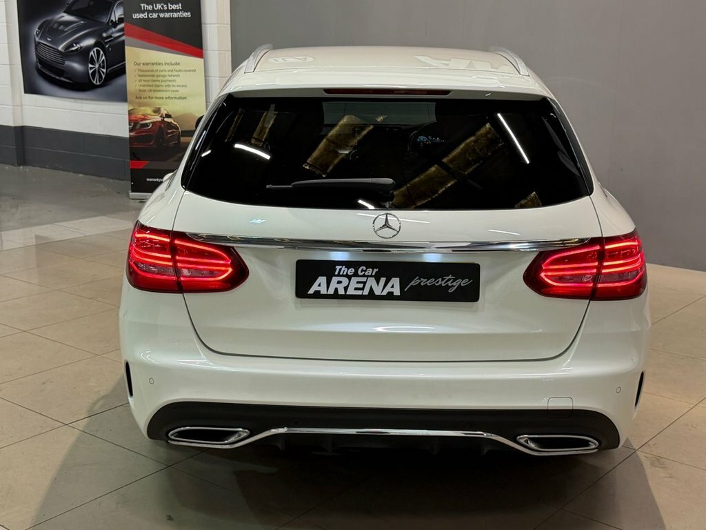 Mercedes-Benz C Class Amg Line Edition Silver #7