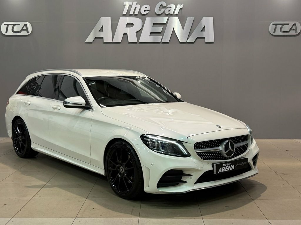 Mercedes-Benz C Class 2L Amg Line Edition White #6