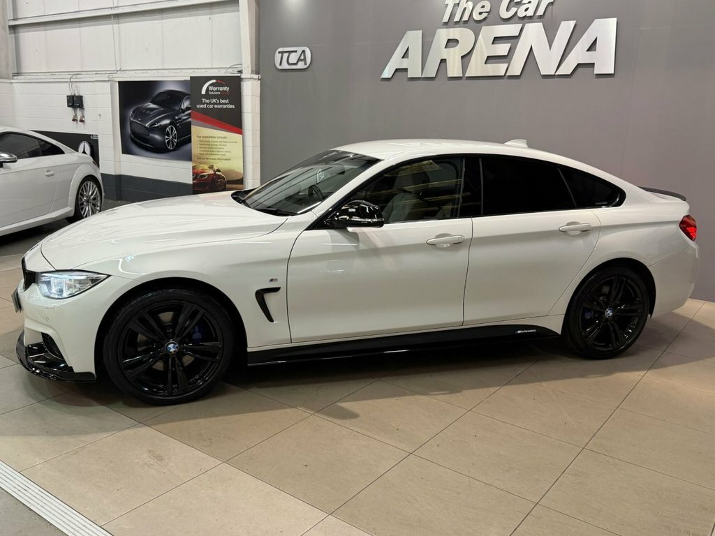 BMW 4 Series Gran Coupe 2L M Sport White #4