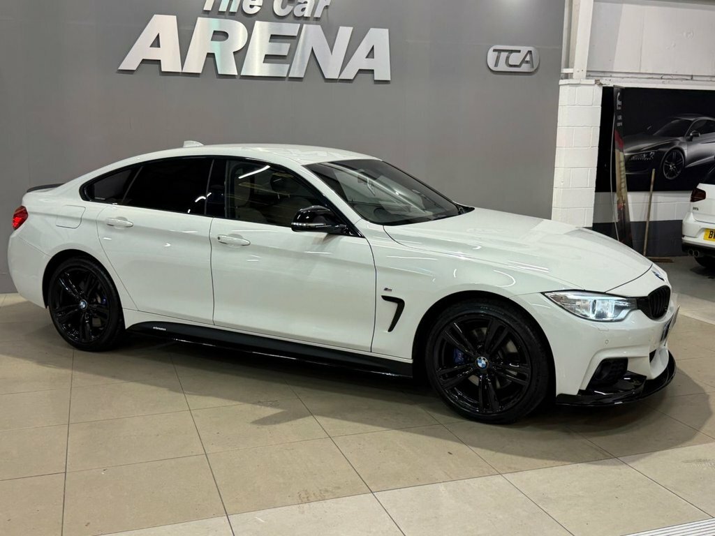 BMW 4 Series Gran Coupe 2L M Sport White #3