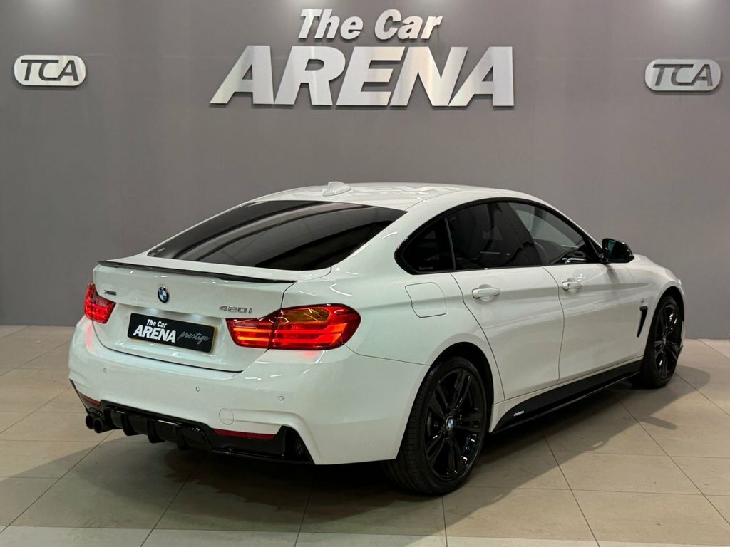 BMW 4 Series Gran Coupe 2L M Sport White #6