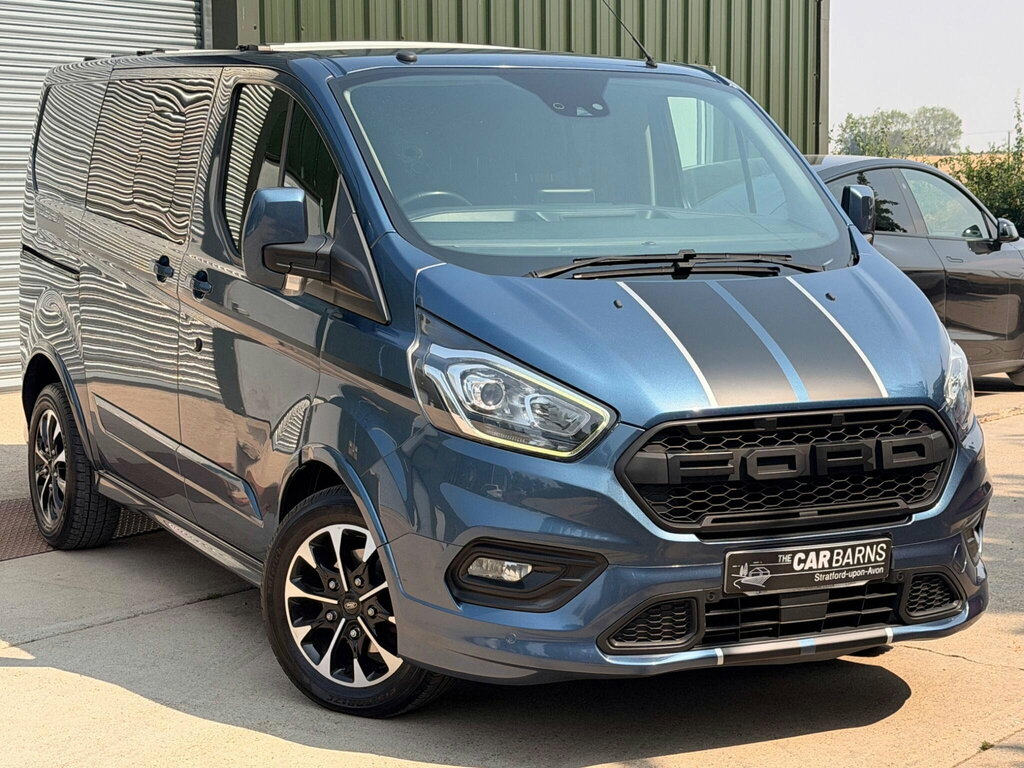 Ford Transit Custom 2.0 310 Ecoblue Sport Crew Van Double Cab 6Dr Dies Blue