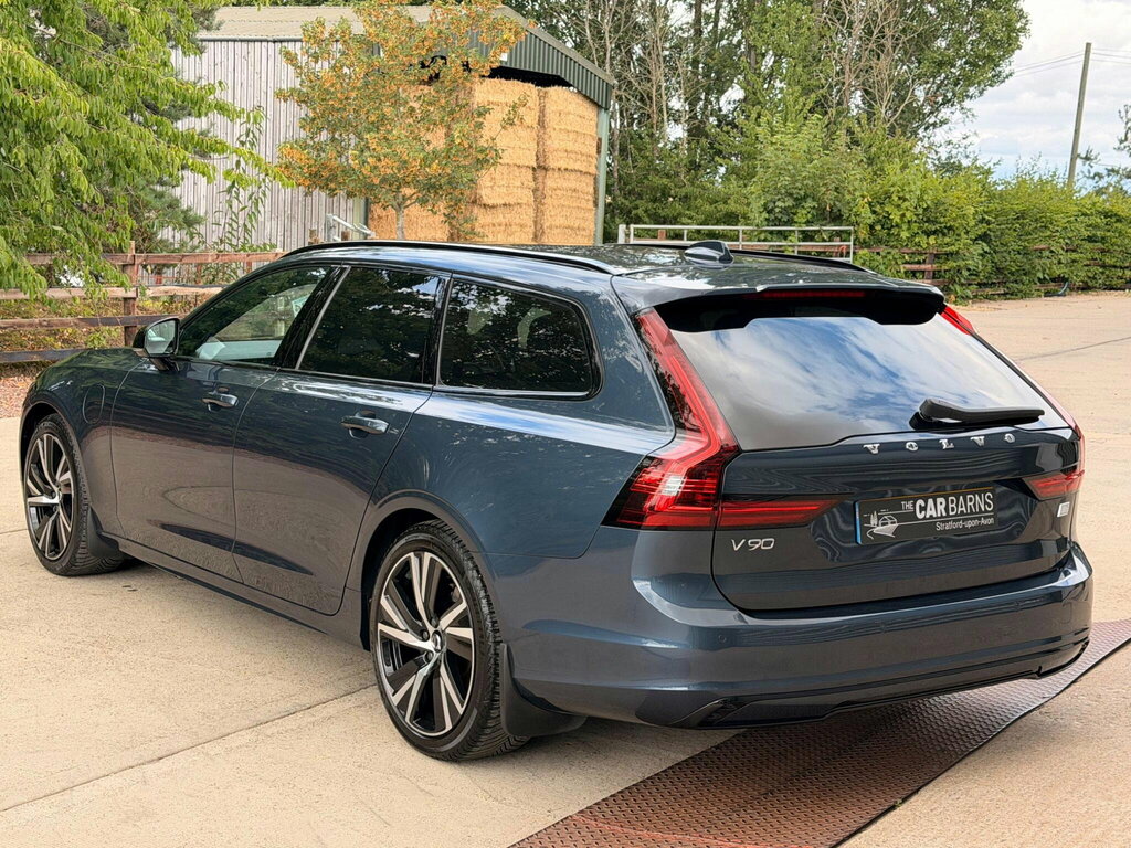 Volvo V90 2.0H T6 Recharge 11.6Kwh R-design Awd Euro 6 Blue #3
