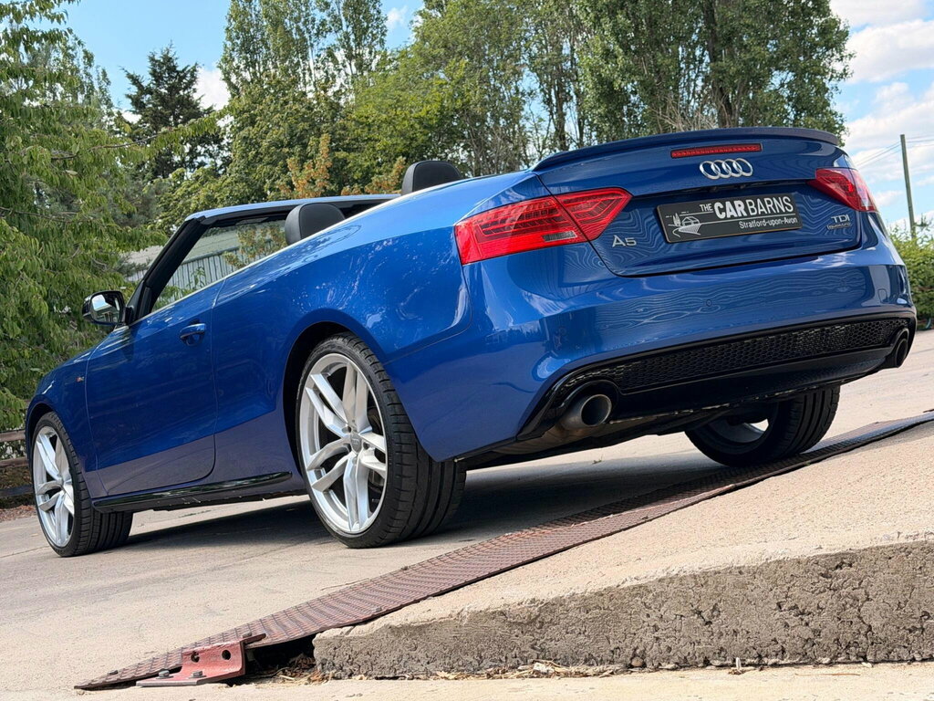Audi A5 3.0 Tdi V6 S Line Special Edition Plus S Tronic Qu Blue #3