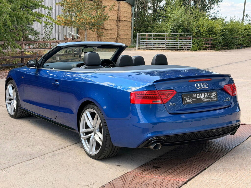 Audi A5 2.0 Tdi Se Technik Sportback S Tronic Quattro Euro Blue #11