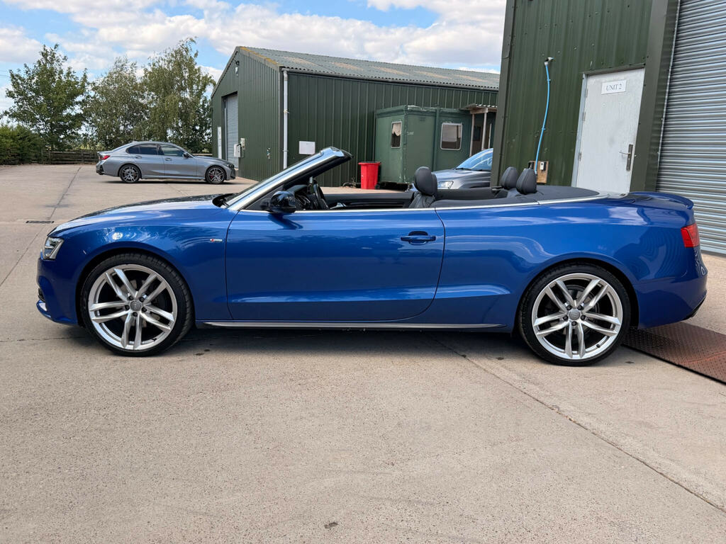 Audi A5 3.0 Tdi V6 S Line Special Edition Plus S Tronic Qu Blue #4