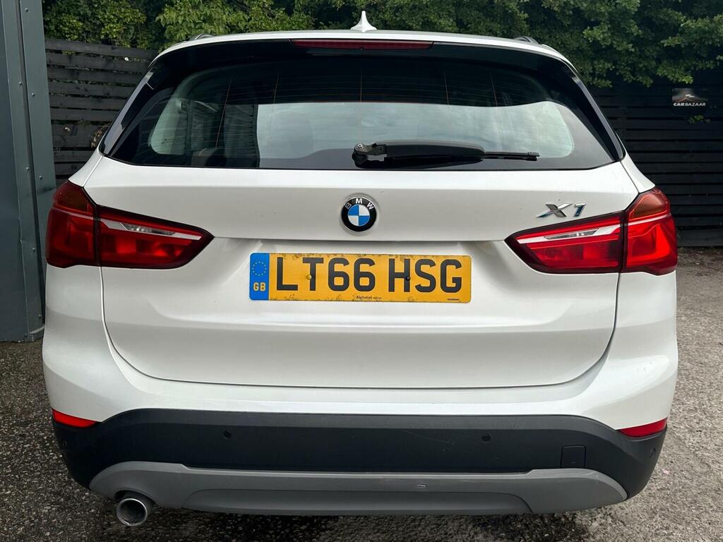 BMW X1 2.0 18D Se Sdrive Euro 6 Ss White #3
