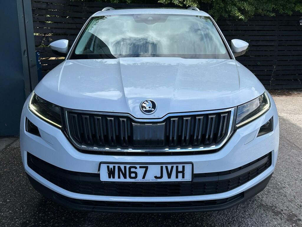 Skoda Kodiaq 2.0 Tdi Edition Dsg Euro 6 Ss 7 Seat White #2