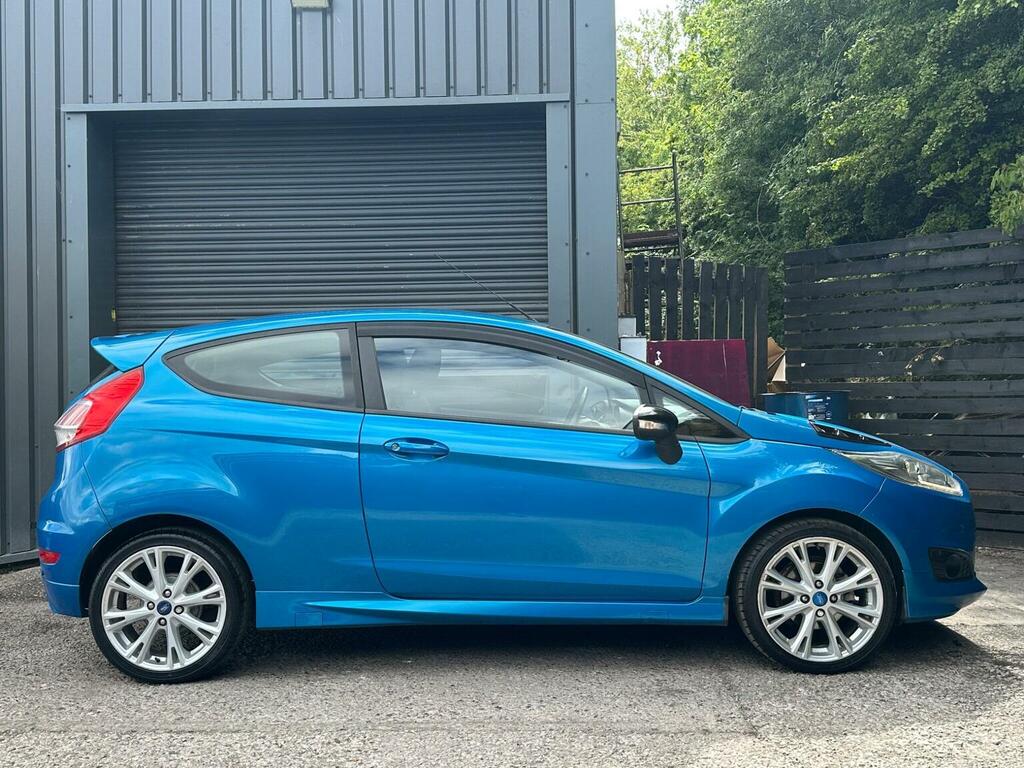 Ford Fiesta 1.0T Ecoboost Zetec S Euro 6 Ss Blue #4