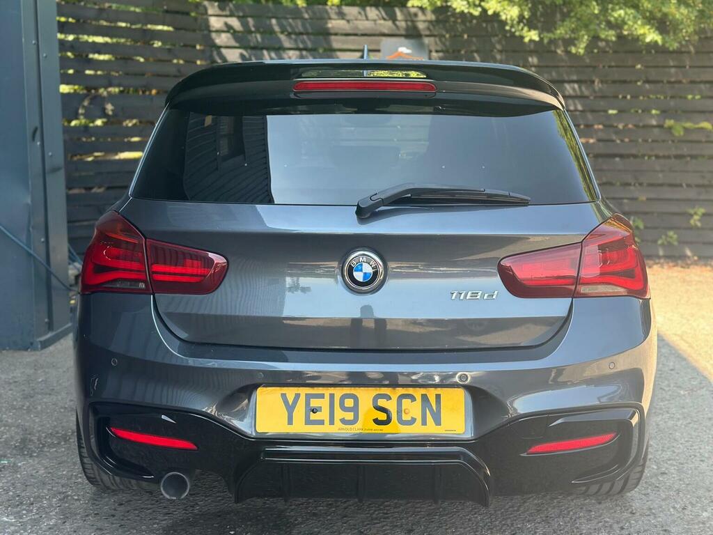 BMW 1 Series 2.0 118D M Sport Shadow Edition Euro 6 Ss Grey #3