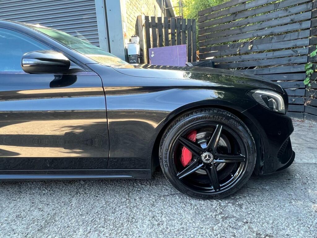 Mercedes-Benz C Class C 220 Amg Line Premium D Black #14