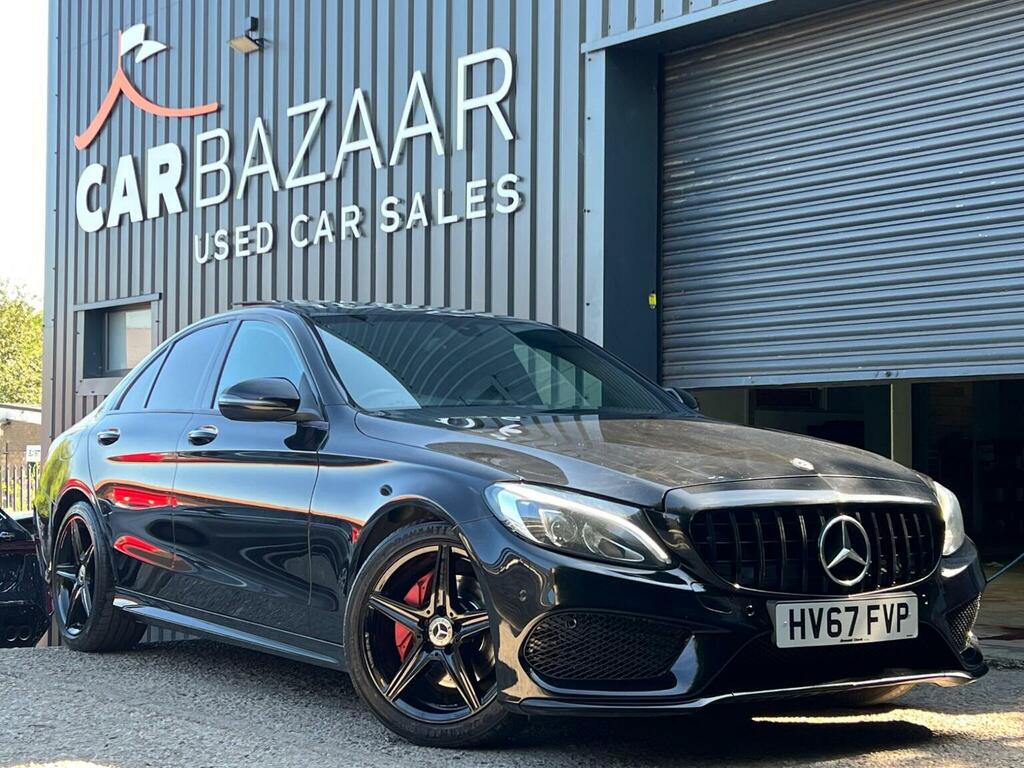 Mercedes-Benz C Class 2.1 C220d Amg Line Premium G-tronic Euro 6 Ss Black