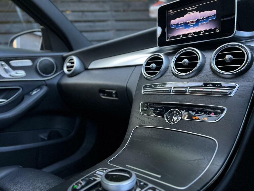 Mercedes-Benz C Class C 220 Amg Line Premium D Black #22