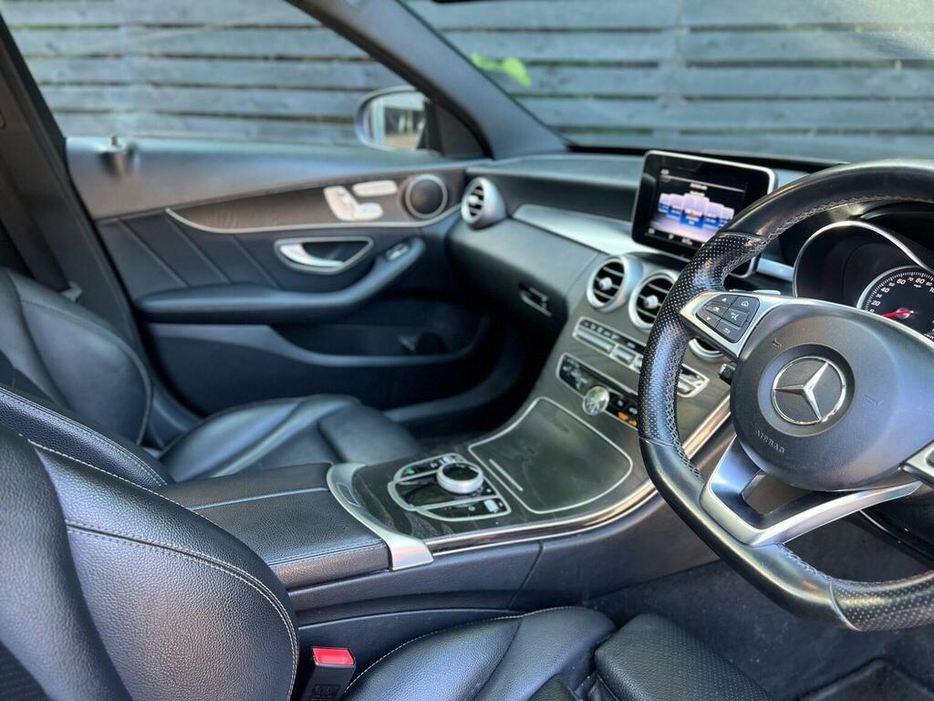 Mercedes-Benz C Class C 220 Amg Line Premium D Black #7