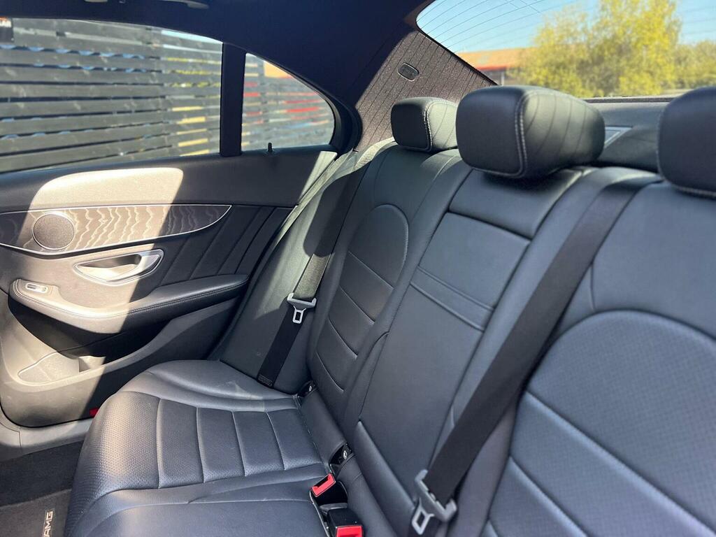 Mercedes-Benz C Class C 220 Amg Line Premium D Black #8