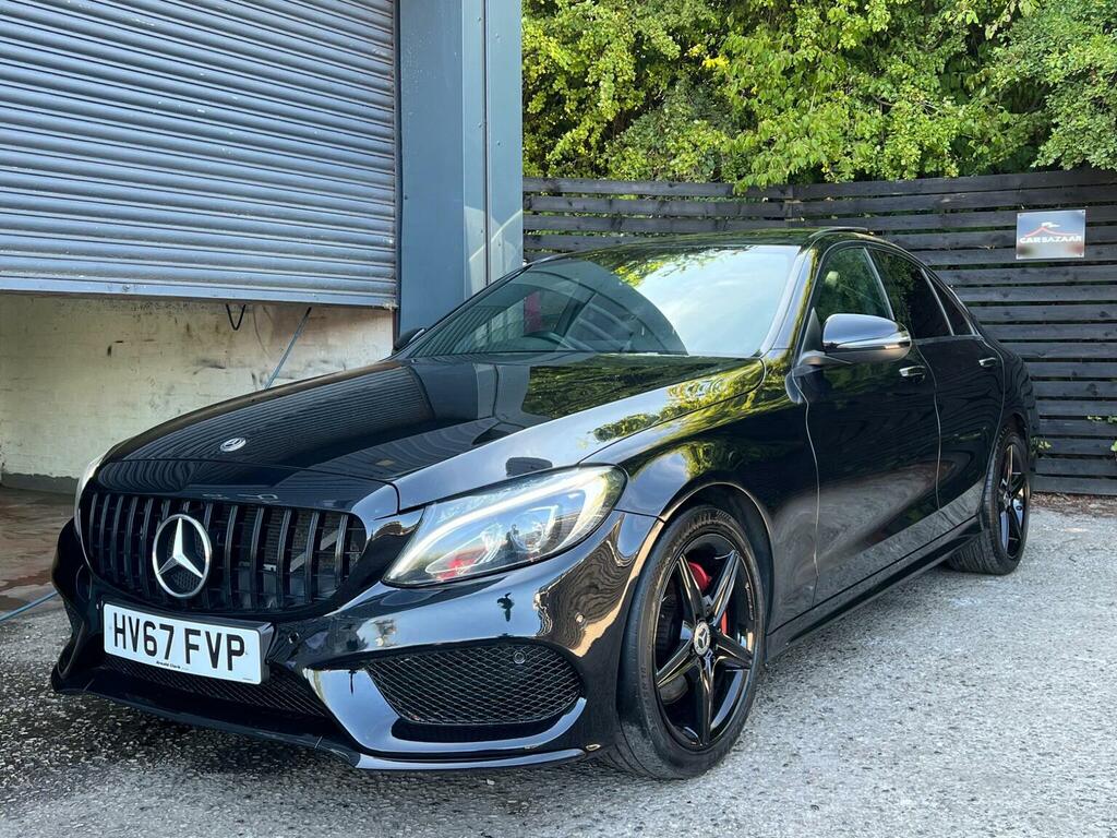 Mercedes-Benz C Class C 220 Amg Line Premium D Black #18