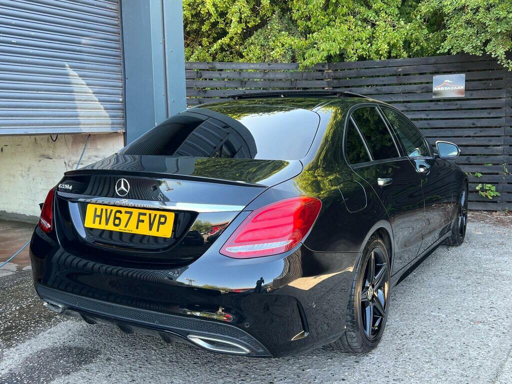Mercedes-Benz C Class C 220 Amg Line Premium D Black #17