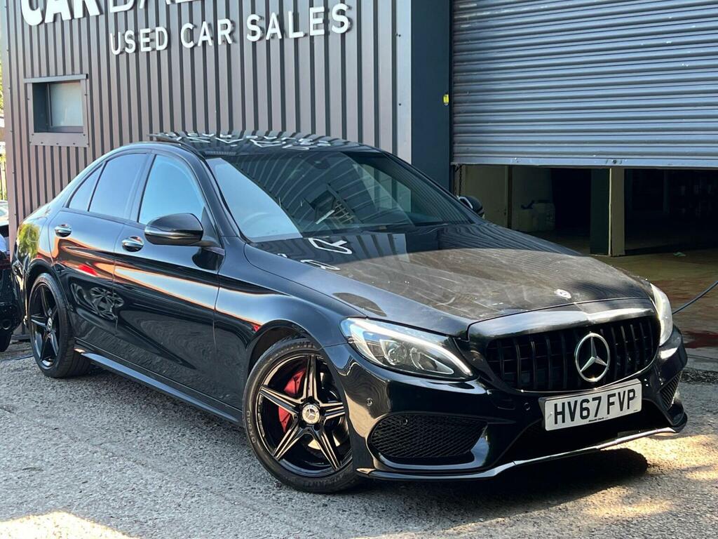 Mercedes-Benz C Class C 220 Amg Line Premium D Black #34
