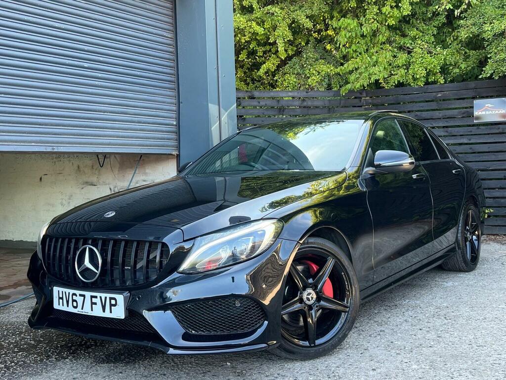 Mercedes-Benz C Class C 220 Amg Line Premium D Black #39