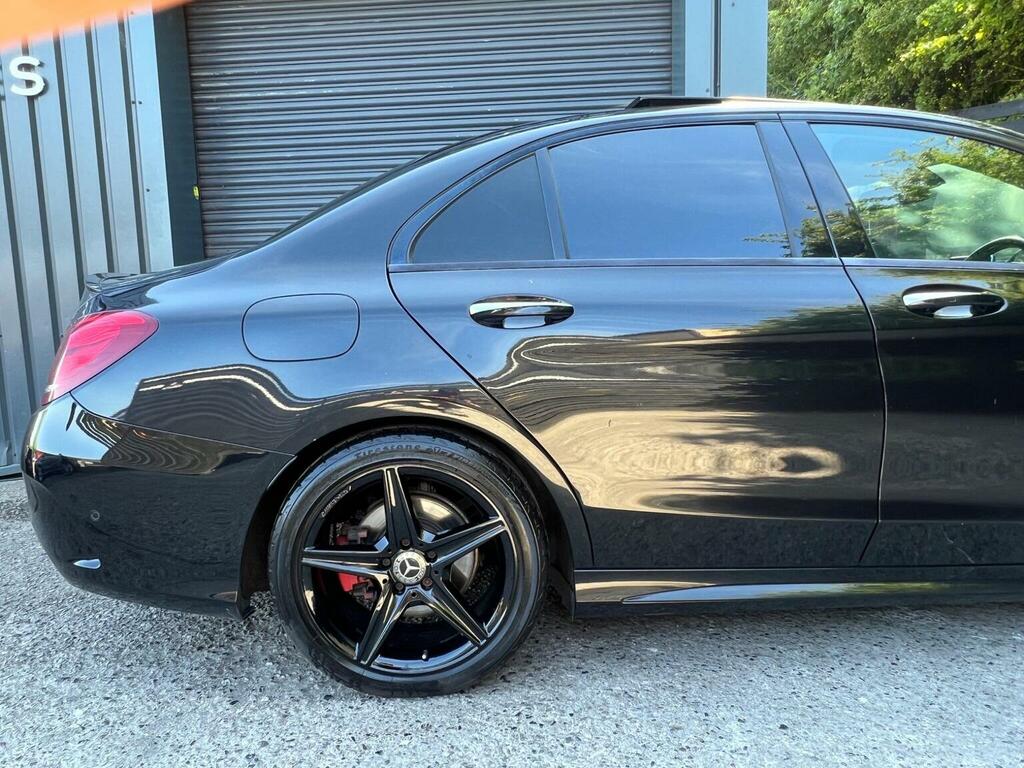 Mercedes-Benz C Class C 220 Amg Line Premium D Black #13