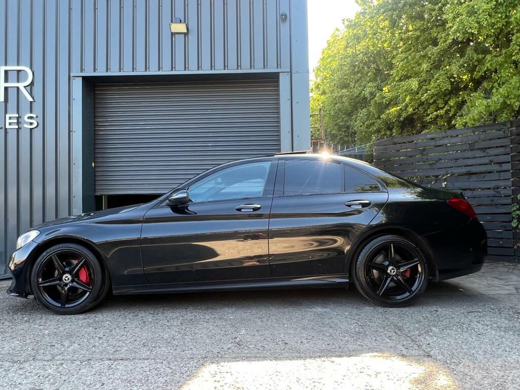 Mercedes-Benz C Class 2.1 C220d Amg Line Premium G-tronic Euro 6 Ss Black #5