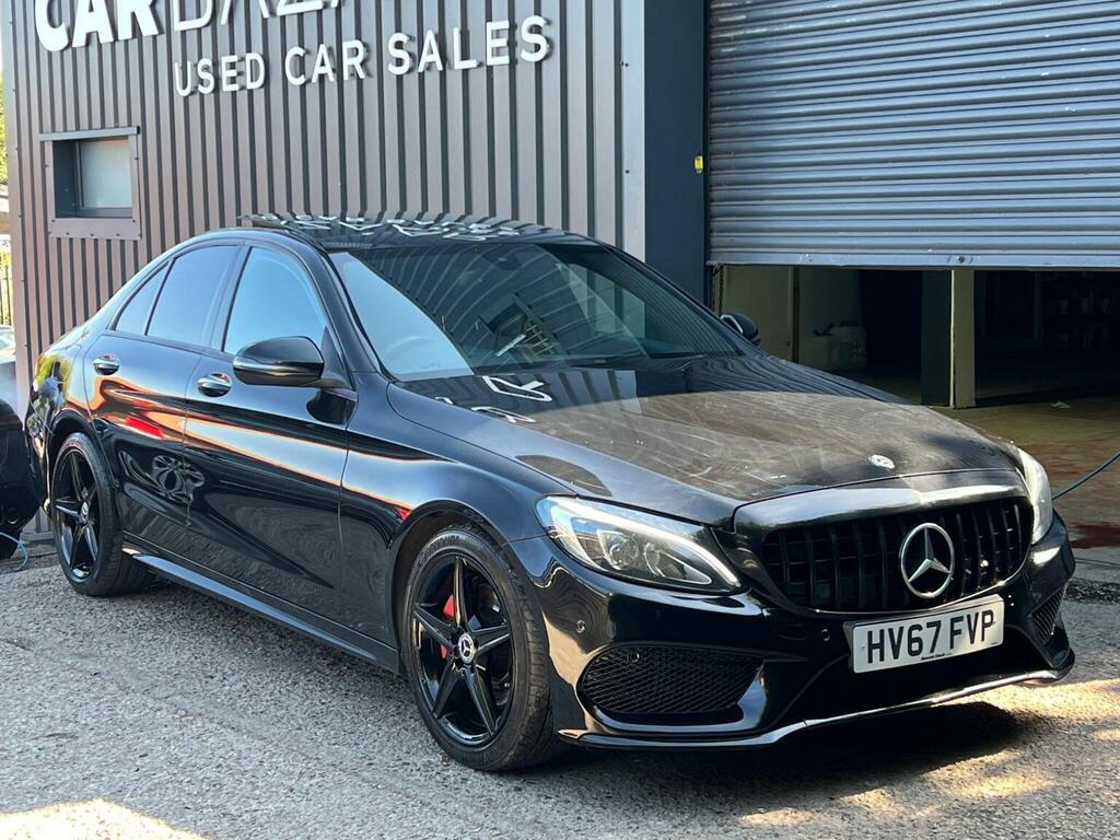 Mercedes-Benz C Class C 220 Amg Line Premium D Black #31