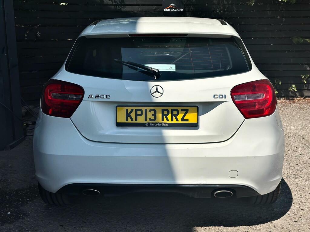 Mercedes-Benz A Class 1.8 A200 Cdi Blueefficiency Sport 7G-dct Euro 5 S White #3