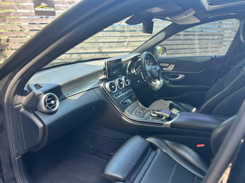 Mercedes-Benz C Class 2.1 C220d Amg Line Premium G-tronic Euro 6 Ss Black #6
