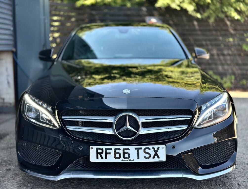 Mercedes-Benz C Class 2.1 C220d Amg Line Premium G-tronic Euro 6 Ss Black #2