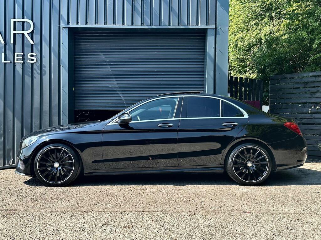 Mercedes-Benz C Class 2.1 C250d Amg Line Premium Plus 7G-tronic Euro Black #5
