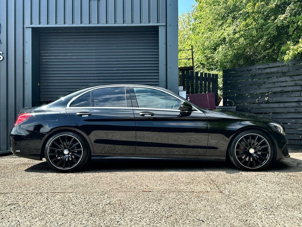 Mercedes-Benz C Class 2.1 C250d Amg Line Premium Plus 7G-tronic Euro Black #4